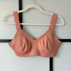 [4] Knix Catalyst Sports Bra Blush Pink Wireless Seamless With Inserts Women’s